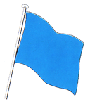 drapeau bleu