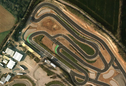 Circuit karting Saint Laurent de Mres